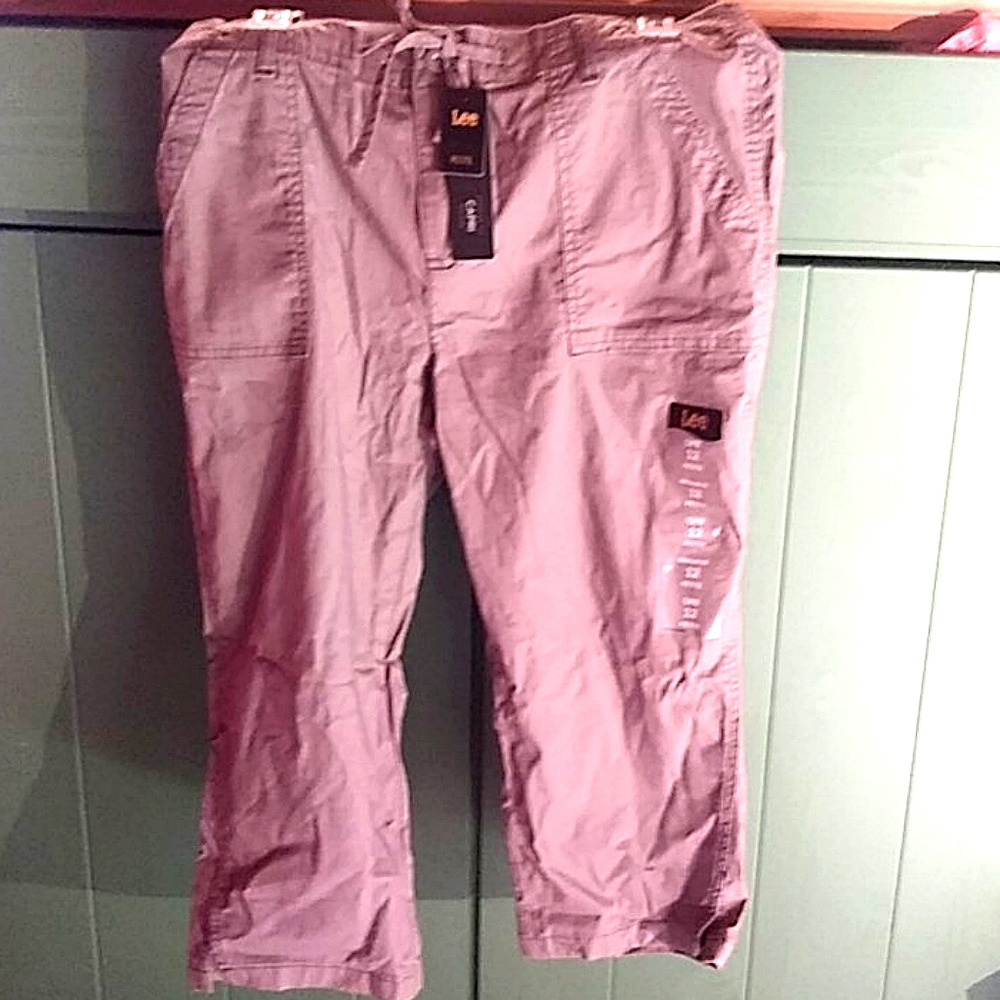Mid rise Capri pants, never worn.